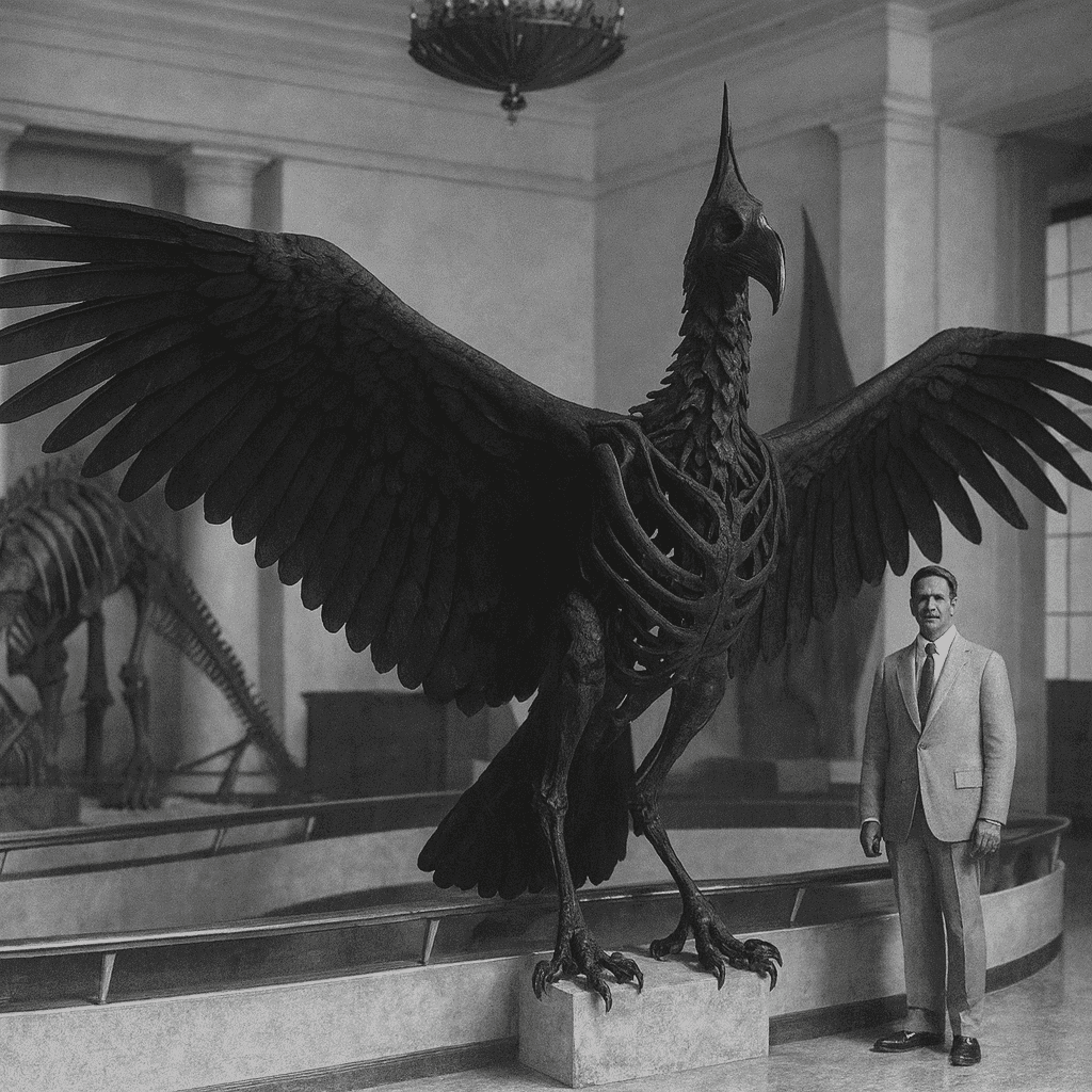 Águia Haast - Representação artística gerada por IA